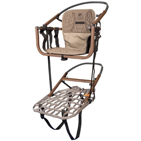 Lone Wolf Wide Sit And Climb Combo II Treestand - Brown/Black 30in x 19.5om | Sportsman's Warehouse