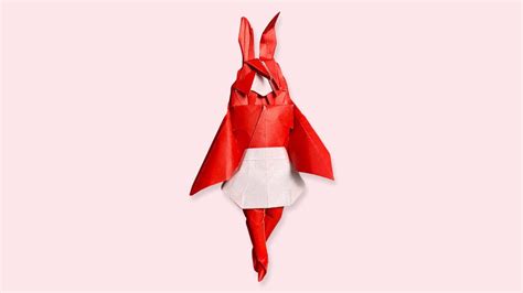 Origami Bunny Girl Tutorial - YouTube