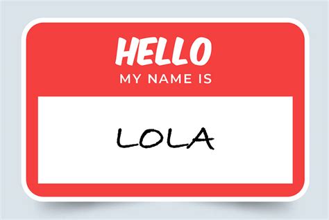 Lola Name Meaning: Origin and Significance