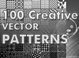 Pattern Vector Pack of 100 Creative Design Pattern Vectors
