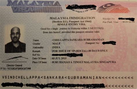 How to get Malaysian Tourist Visa from Singapore? | Visa, How to get ...