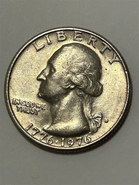 Mavin | 1776-1976 Bicentennial Quarter - Mint Mark D Filled In