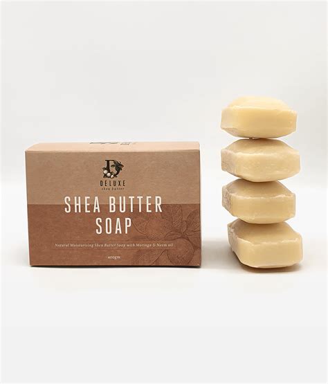 Shea Butter Soap 4 Pack - Deluxe Shea Butter®