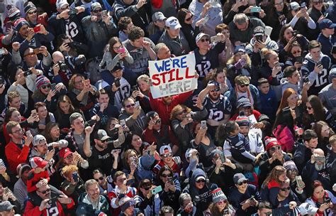 34 photos capturing the pure delight of the Patriots' Super Bowl victory parade