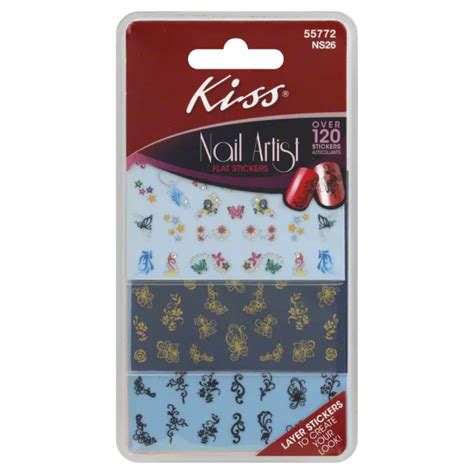 Kiss Nail Artist Flat Stickers - Shop Nail Sets at H-E-B