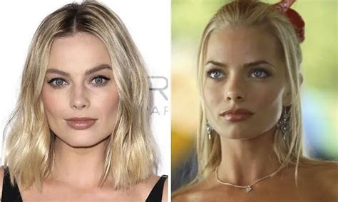 Margot Robbie And Her Look Alike Jaime Pressly Confuse Fans