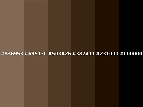 Pastel brown color (RGB 131, 105, 83)