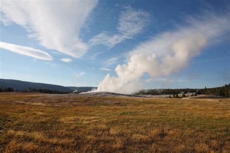 The Old Faithful geyser stock image. Image of place, boiling - 17178245