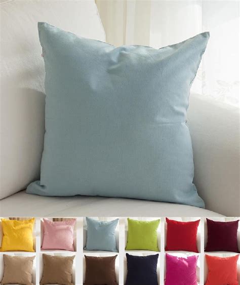 Decorating Sofa with Light Blue Throw Pillows | Decor on The Line