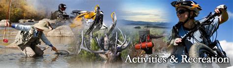 Activities and Recreation in Sandpoint and Surrounding areas