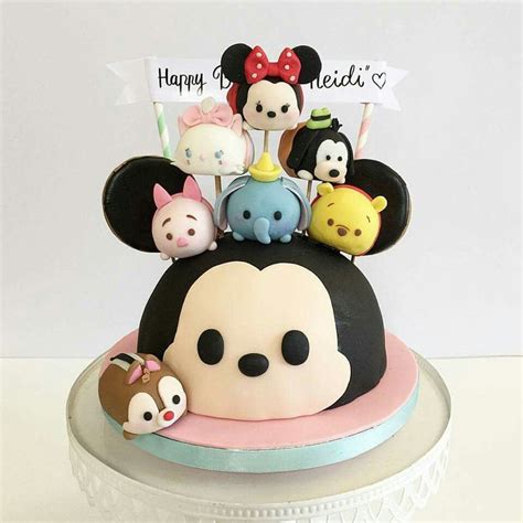 Pin by Alison Hubbard on Cupcakes and more | Birthday cake kids, Disney desserts, Tsum tsum ...