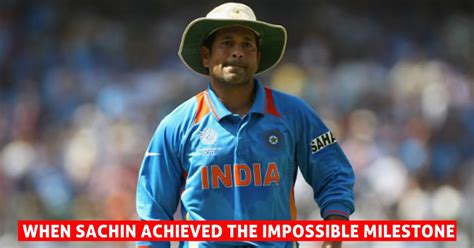 On This Day: Sachin Tendulkar completed 15,000 ODI runs