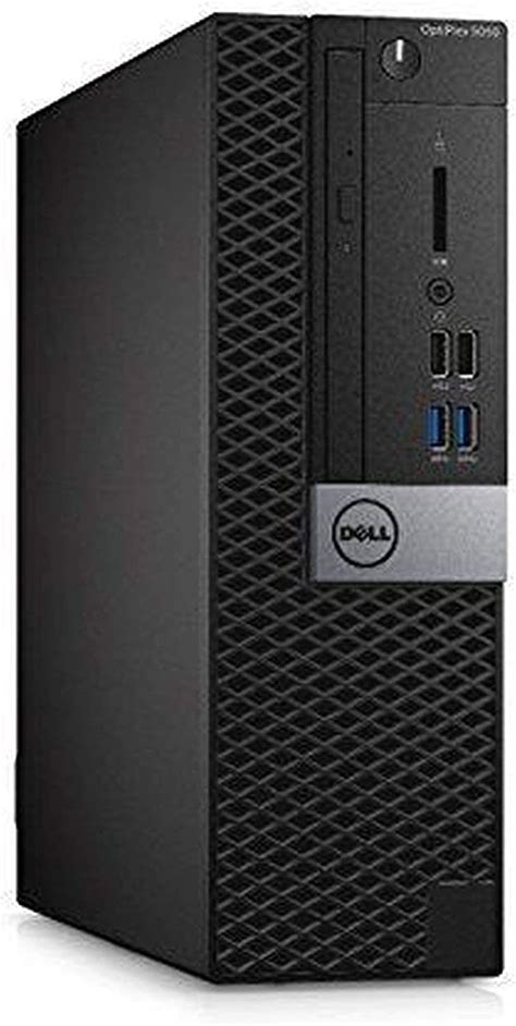 Dell Optiplex 5050 Small Form Factor (SFF) Business Desktop PC, Intel i7-7700 Quad-Core 3.6 GHz ...