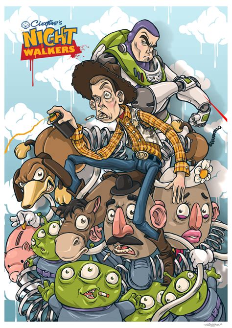 Cracked Out TOY STORY Fan Art - Night Walkers — GeekTyrant