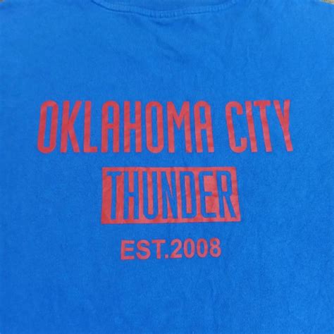 NBA OKC, Men's Fashion, Tops & Sets, Tshirts & Polo Shirts on Carousell