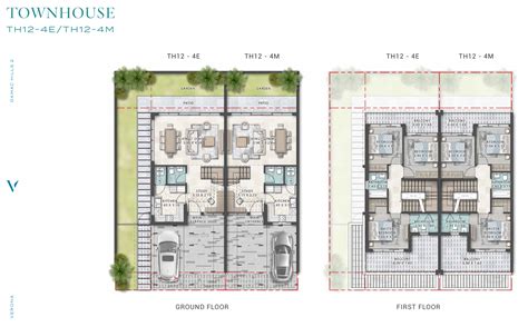 Damac Verona Villas at Damac Hills 2, Dubai - Floor Plan