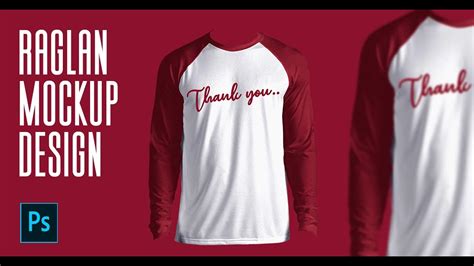 Mockup Kaos Raglan Psd - IMAGESEE