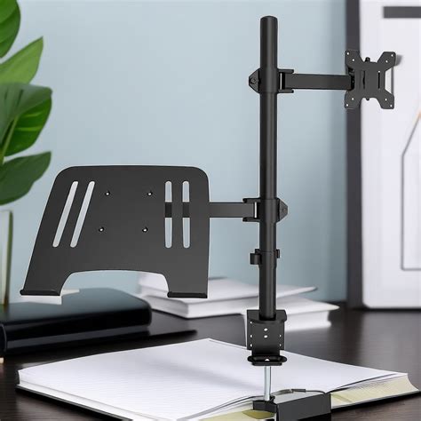 Monitor Mount Bracket Computer Monitor Desktop Mount Adjustable Monitor ...