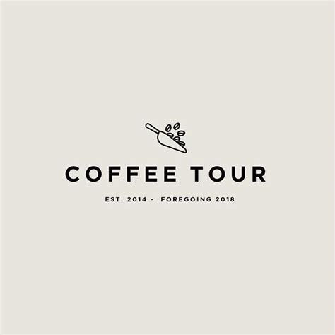 Emma Klein, minimalist logo design for a coffee shop, bar or restaurant ...