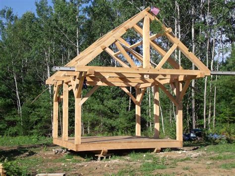 post and beam shed - Google Search