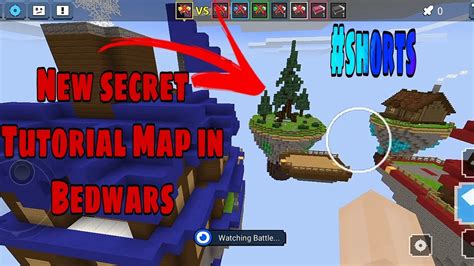 NEW SECRET TUTORIAL MAP In Bedwars!! #shorts (Blockman Go : Bedwars ...