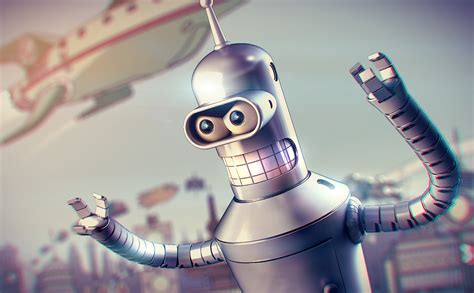 🔥 [100+] Futurama Bender Wallpapers | WallpaperSafari