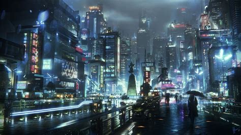 Cyberpunk City Art Wallpapers: 38 Images - WallpaperBoat