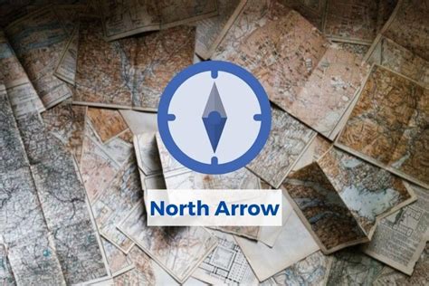 North Arrow On A Map: Basic Understanding How It Points - Ideal ...