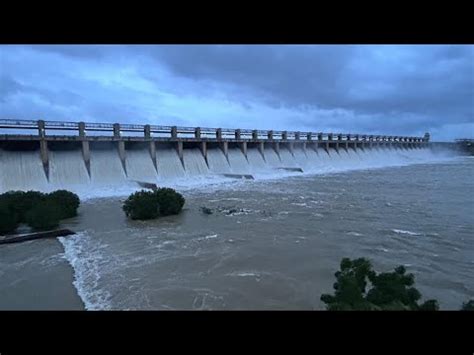 Aerial view of TB Dam Hospet . Tungabhadra Dam 2024. - YouTube