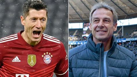 "Robert Lewandowski can break his own goals record" - Jürgen Klinsmann | Bundesliga