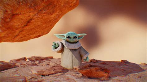 BABY YODA - Download Free 3D model by Fred Drabble (@FredDrabble) [792af93] - Sketchfab