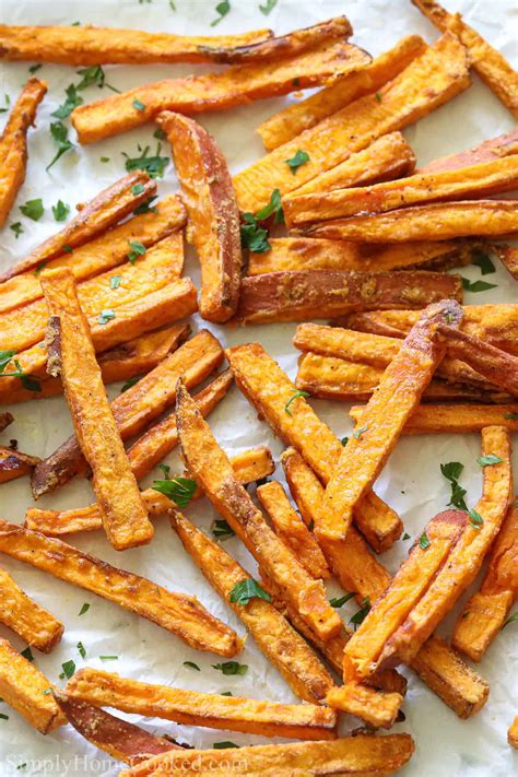 The BEST Air Fryer Sweet Potato Fries - Simply Home Cooked