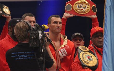 Photos: Tyson Fury beats Wladimir Klitschko – World Boxing Association