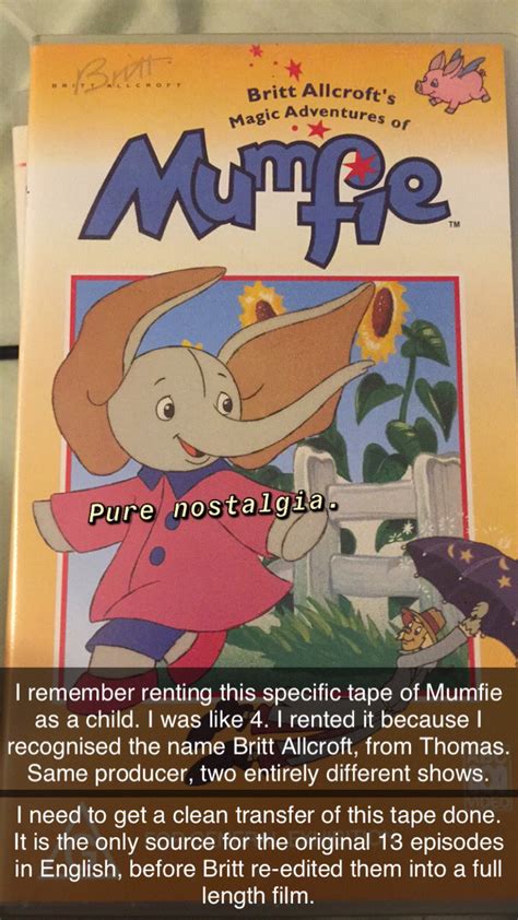 Britt Allcroft's Magic Adventures of Mumfie (video) | ABC For Kids Wiki ...