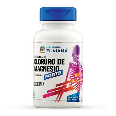 Cloruro de Magnesio Forte | Beneficia la salud de huesos y articulaciones