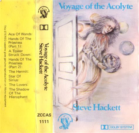 Steve Hackett - Voyage Of The Acolyte (1975, Cassette) | Discogs