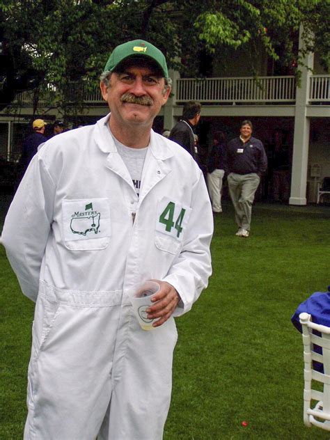 Caddie at The Masters. | Fashion, Lab coat, Master