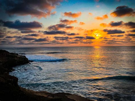 Sunset from the Cove at La Jolla CA – Phil Watts Photos