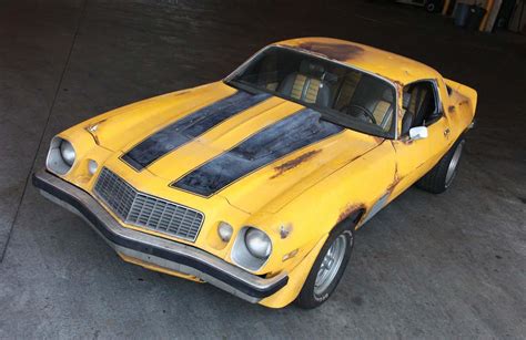 Check Out Chevy Camaro Bumblebee from "Transformers"!