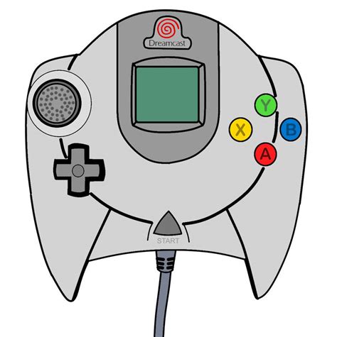 Sega Dreamcast Controller by AdrianoRamosOfHT on DeviantArt