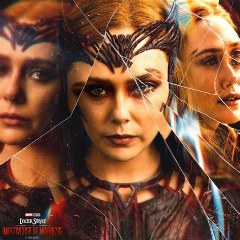 Wanda Maximoff | Doctor Strange in the Multiverse of Madness | Promotional poster - Doctor ...