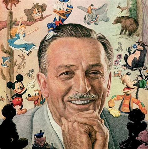 Walt Disney 1954 TIME over art by Boris Chaliapin | Walt disney, Disney, Portrait painting