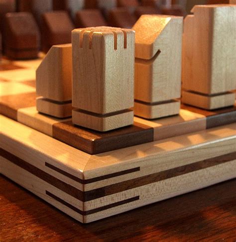 Unique Handmade Wooden Chess Set | LumberJocks Woodworking Forum | Wood ...