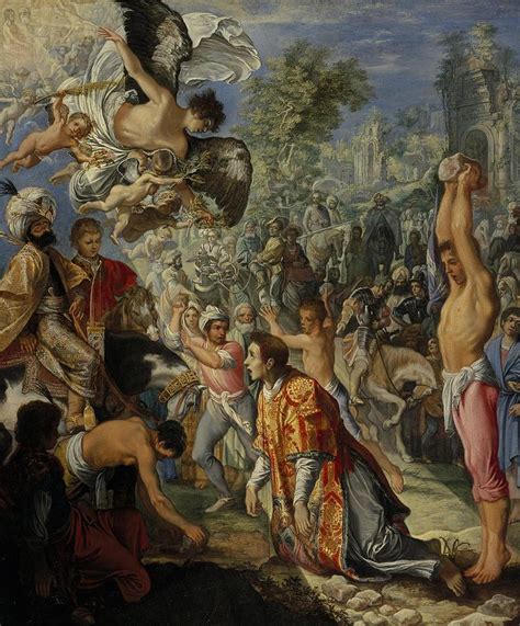 The Stoning of Saint Stephen Painting by AdamElsheimer | Pixels