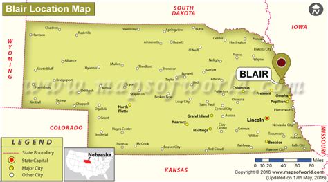 Where is Blair, Nebraska