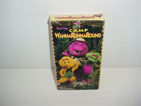 Barney Barneys Camp WannaRunnaRound VHS Video Tape Movie - VHS Tapes