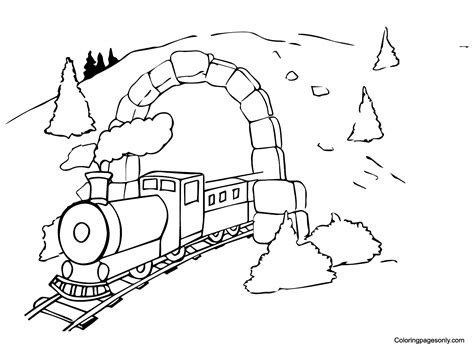 Free Printable Polar Express Coloring Page - Free Printable Coloring Pages