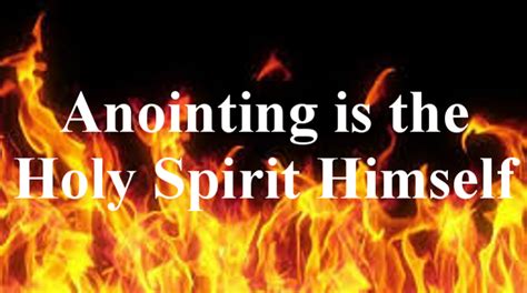 Anointing is the Holy Spirit Himself » Christian Truth Center