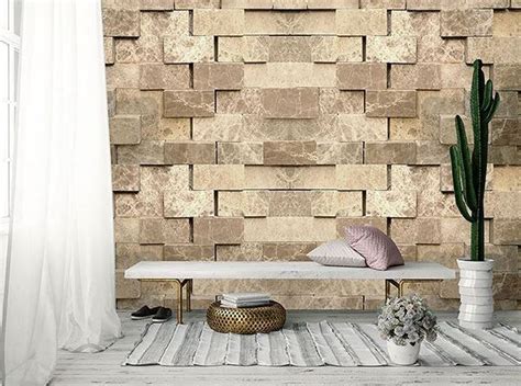 3D Stone Wall Wall Mural |Full Size Large Wall Murals |The Mural Store