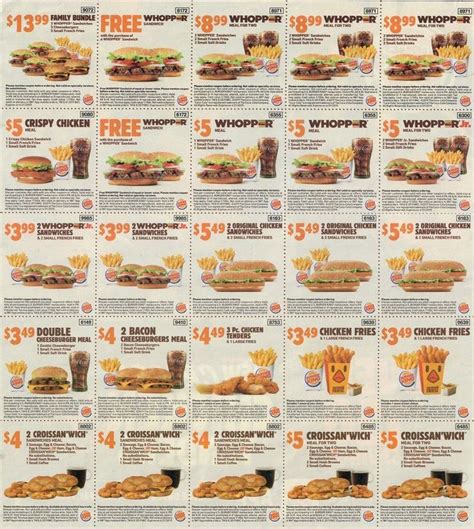 Burger King Coupons June 2024 Pdf - Daveta Lettie